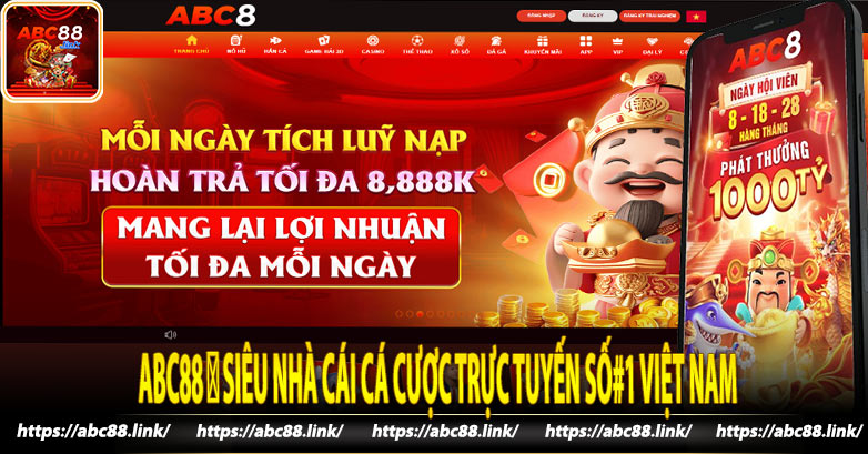 ABC88 ⭐️ Siêu Nhà Cái Cá Cược Trực Tuyến Số#1 Việt Nam